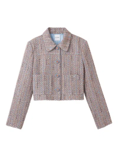 ST JOHN NAOMI TWEED JACKET