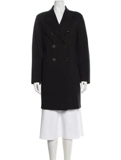 Pre-owned St John Nylon Coat In Black