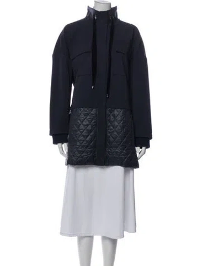 Pre-owned St John Nylon Evening Jacket In Blue