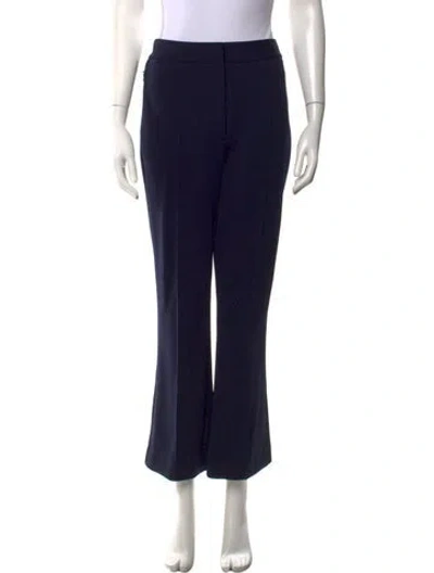 Pre-owned St John Nylon Flared Pants In Blue