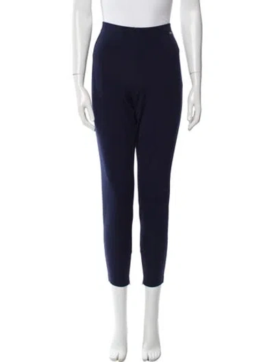 Pre-owned St John Nylon Sweatpants In Blue