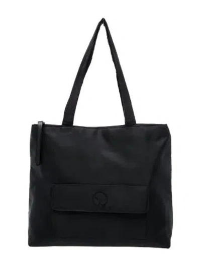 Pre-owned St John Nylon Tote In Black