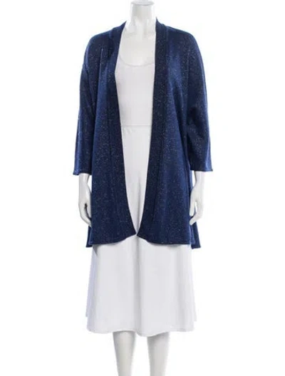 Pre-owned St John Open Front Sweater