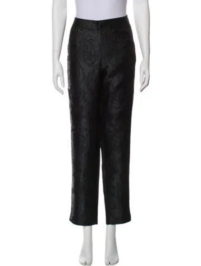 Pre-owned St John Open Front Sweater In Black