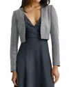 St John Open Jacket In Gray