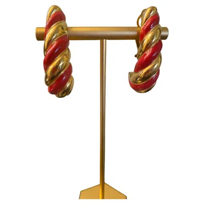 Pre-owned St John Palm Springs Fashionista Curated Vintage Earring Collection 1950s-2000 #3/100 In Multi