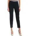 St John St. John Pull-on Wool-blend Pant In Blue