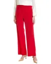 St John St. John Wool-blend Pant In Red
