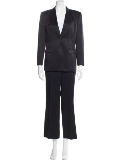 Pre-owned St John Pant Set In Black