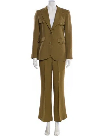 Pre-owned St John Pantsuit In Neutral