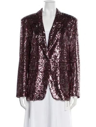 Pre-owned St John Patterned Blazer In Multi