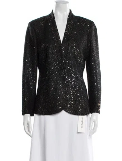 Pre-owned St John Patterned Evening Jacket In Multi