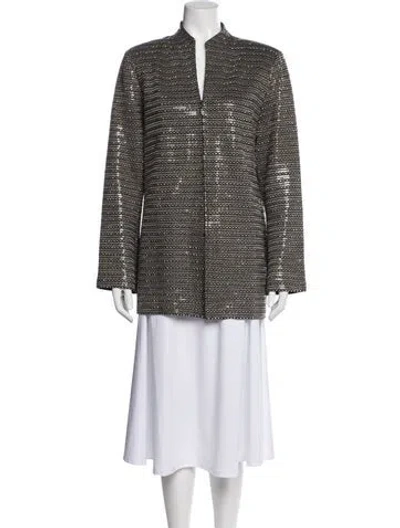 Pre-owned St John Patterned Jacket In Multi