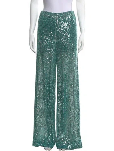 Pre-owned St John Patterned Wide Leg Pants W/ Tags