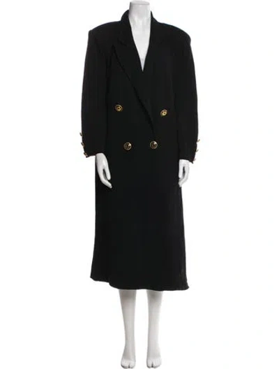 Pre-owned St John Peacoat In Blue