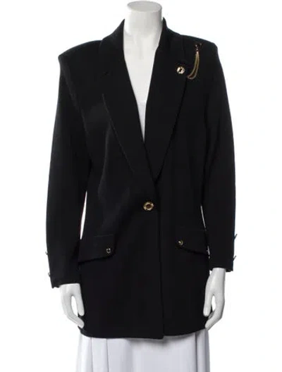 Pre-owned St John Peacoat In Multi