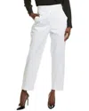 St John St. John Pinstripe Pant In White