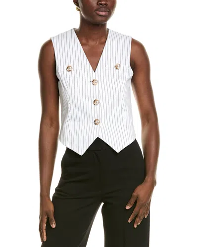 St John Pinstripe Vest