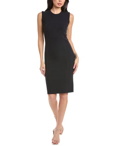St John St. John Pique Dress In Black