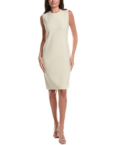 St John St. John Pique Knit Midi Dress In Neutral