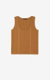 St John St. John Lightweight Sweater In Bsct