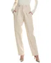 St John Plaid Pant In Multi