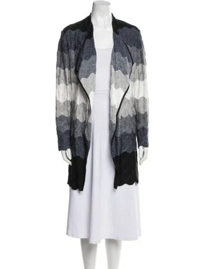 Pre-owned St John Plaid Print Vest In Multi