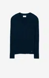 St John Plaited Rib Knit V-neck Sweater In Jubk