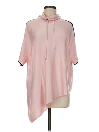 Pre-owned St John Poncho In Pink