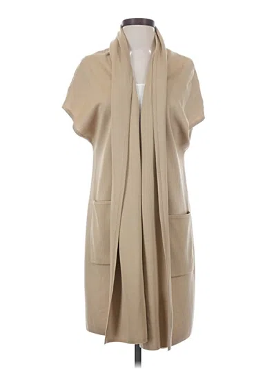 Pre-owned St John Poncho In Tan