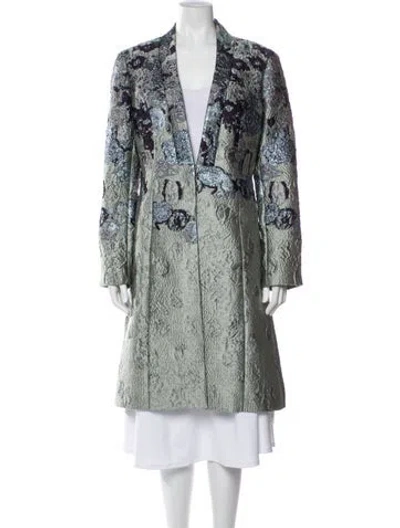 Pre-owned St John Printed Coat
