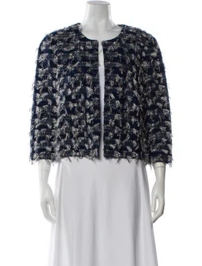 Pre-owned St John Printed Evening Jacket