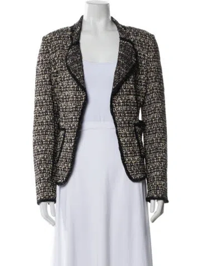 Pre-owned St John Printed Evening Jacket In Multi