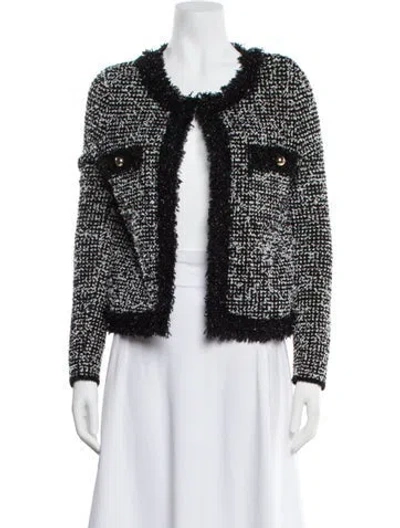 Pre-owned St John Printed Evening Jacket W/ Tags In Multi