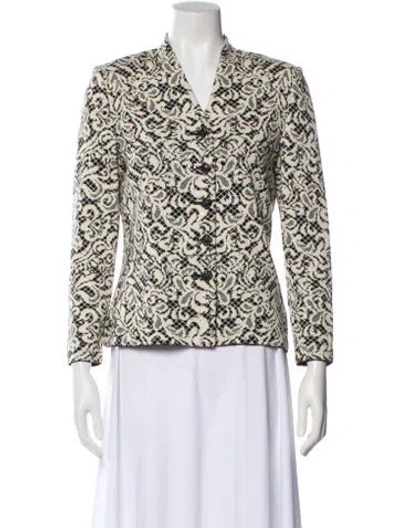Pre-owned St John Printed Jacket