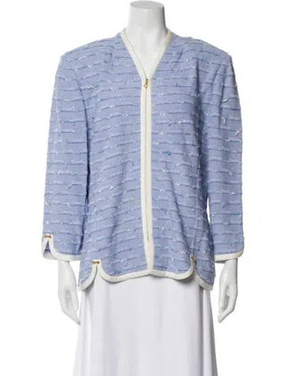 Pre-owned St John Printed Jacket In Multi