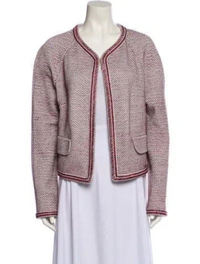 Pre-owned St John Printed Jacket In Multi