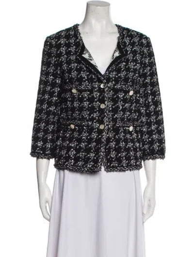 Pre-owned St John Printed Jacket W/ Tags In Multi