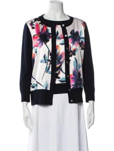 Pre-owned St John Printed Set In White