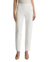 St John Pull-on Knit Trousers In White