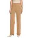 St John Pull-on Wool-blend Pant In Brown
