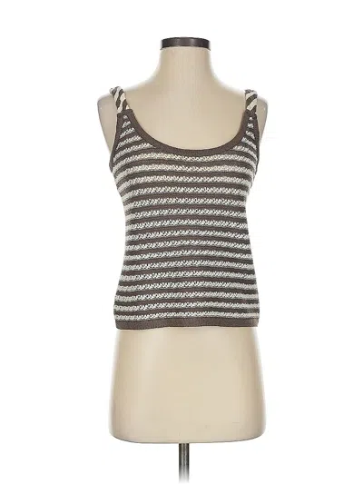 Pre-owned St John Pullover Sweater In Brown