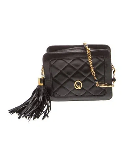 Pre-owned St John Quilted In Black