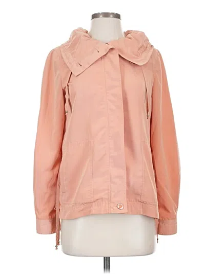 Pre-owned St John Raincoat In Pink