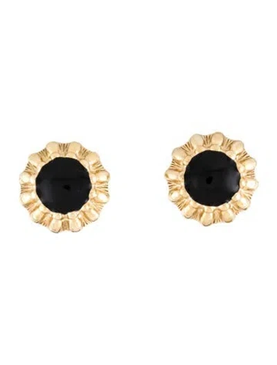 Pre-owned St John Resin Clip On Earrings In Multi