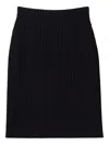 St John Ribbed-knit Skirt