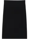 St John Santiago Knit Skirt In Black