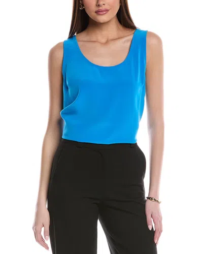 ST JOHN SATIN BACK CADY TOP