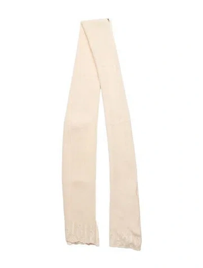Pre-owned St John Scarf In Neutral