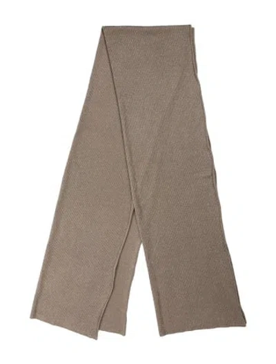 Pre-owned St John Scarf In Neutral